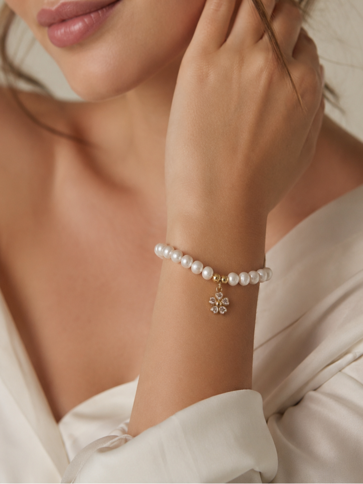 Pulsera primavera de Perlas