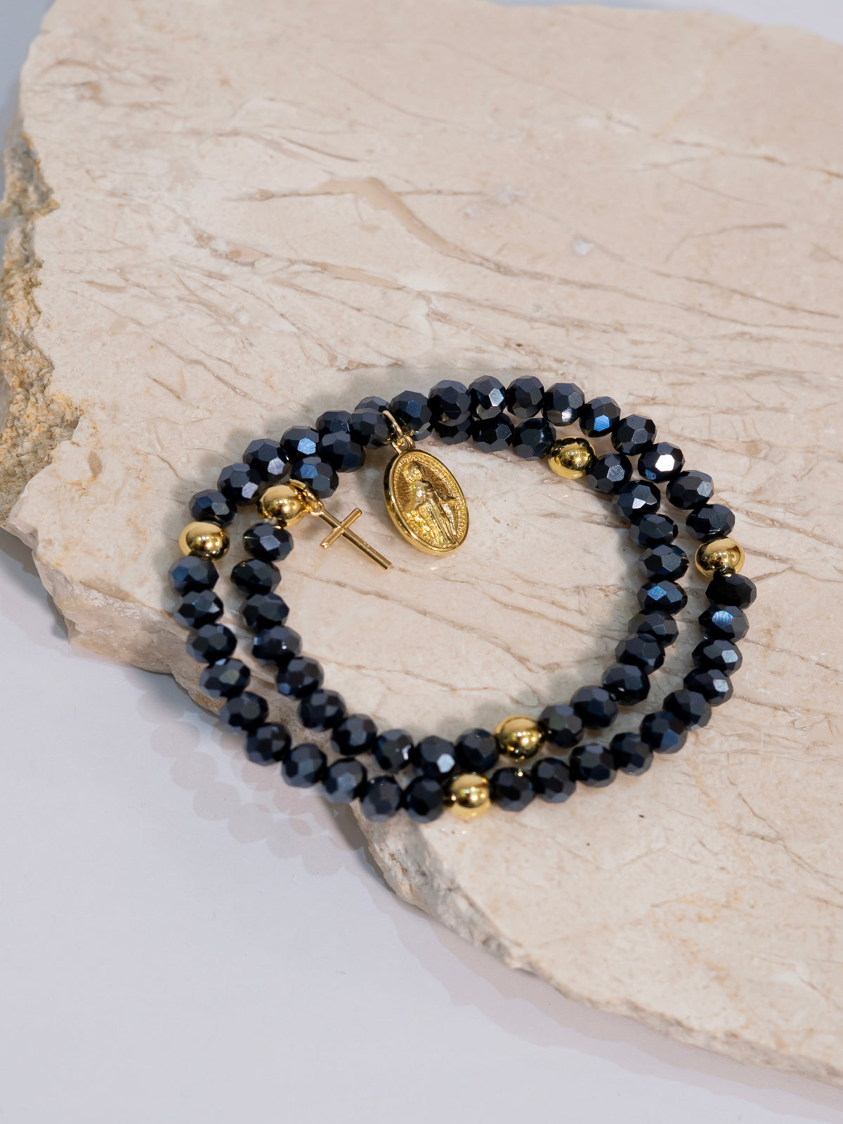 Pulsera Rosario Noche