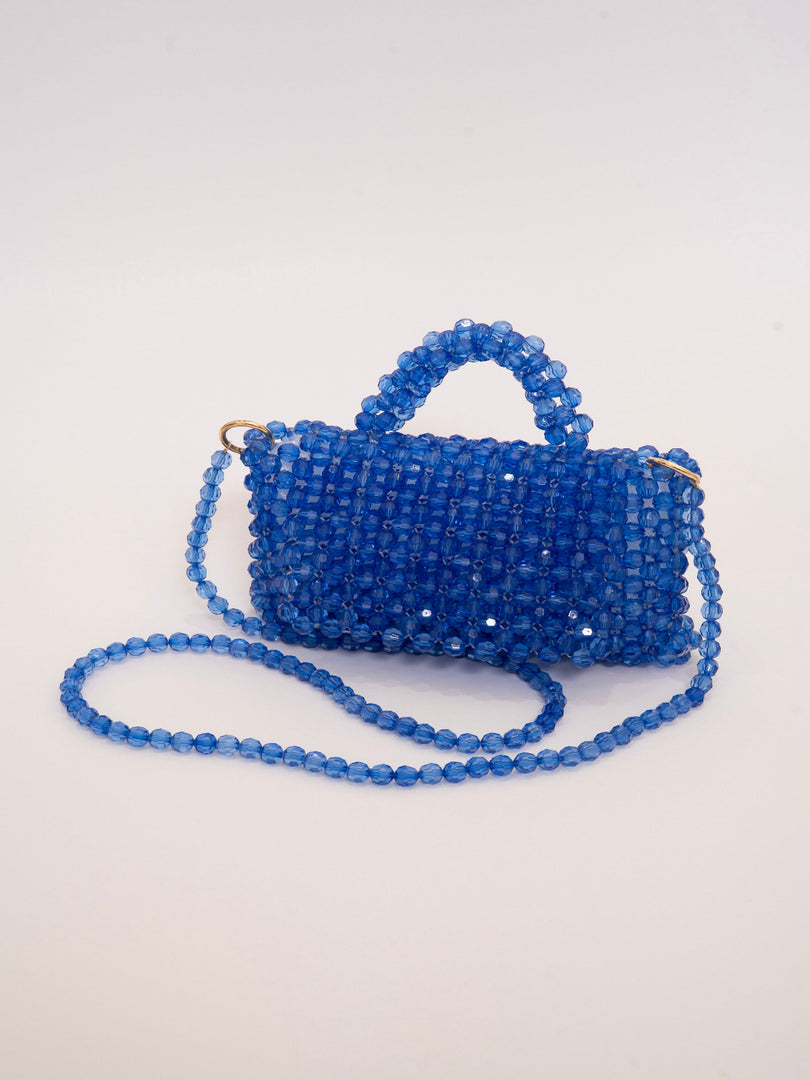 Bolso aclirico azul