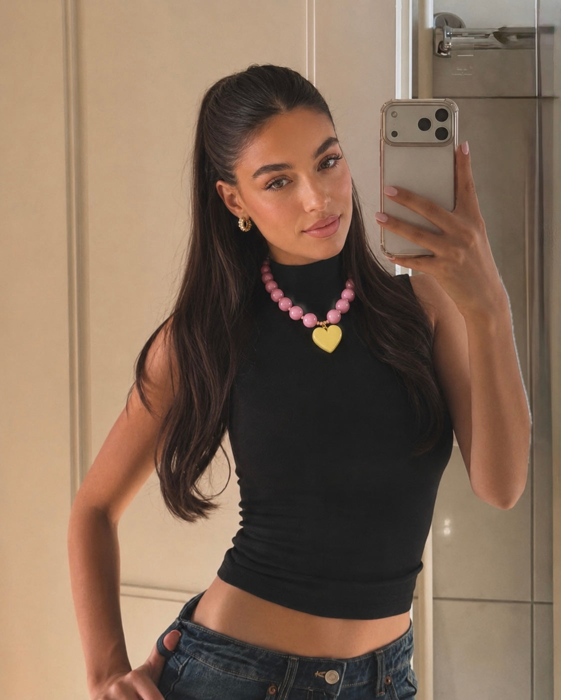 Cadena Chicle Rosa