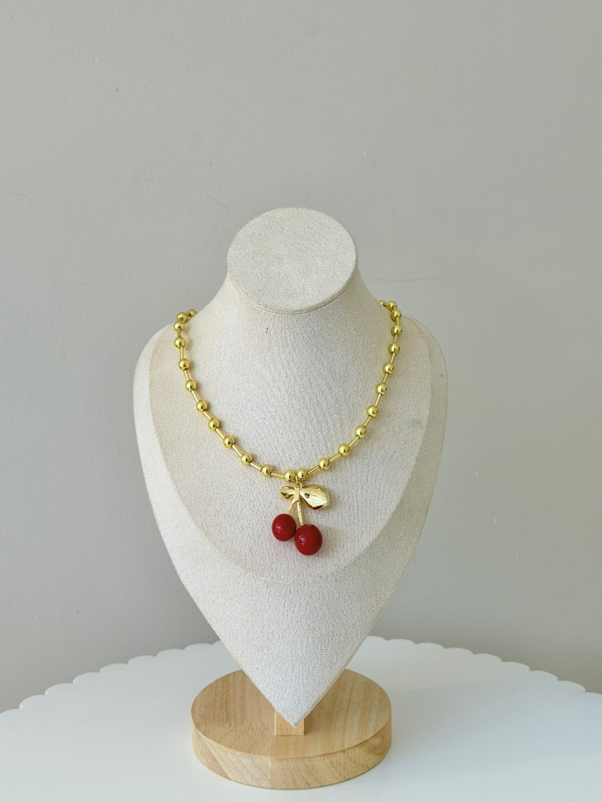Cadena Chunky Cereza