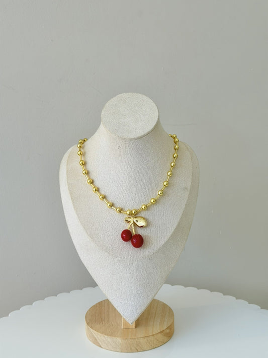 Cadena Chunky Cereza