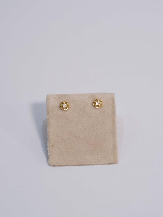 Topo Flor Calada dorado