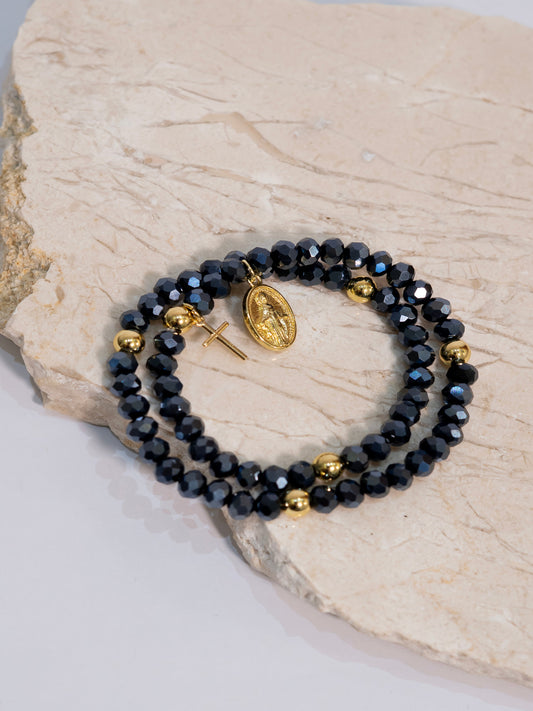 Pulsera Rosario Noche