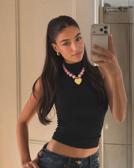 Cadena Chicle Rosa