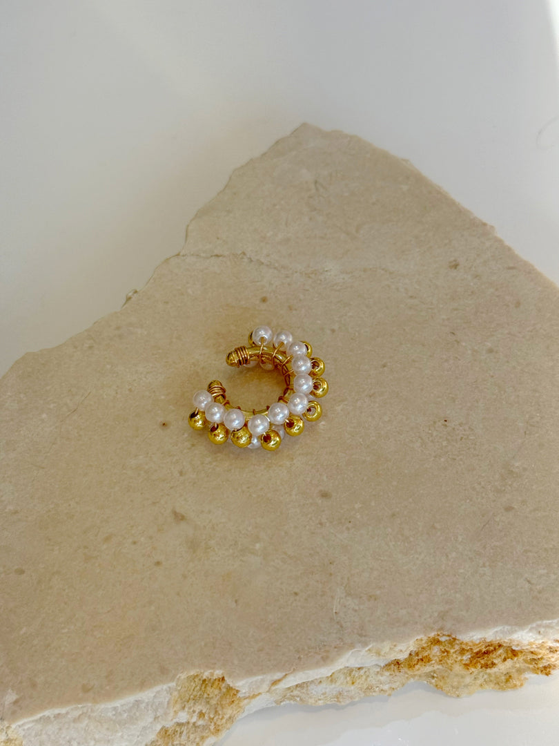 Ear Cuff Verde Mistico