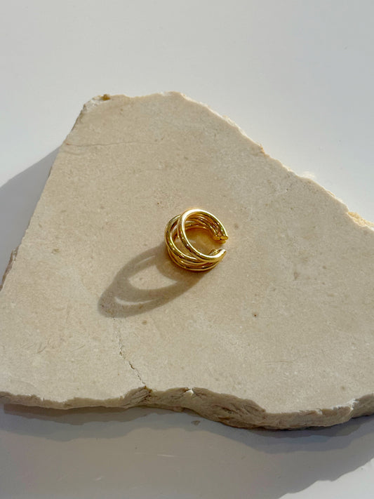 ear cuff Latido Dorado