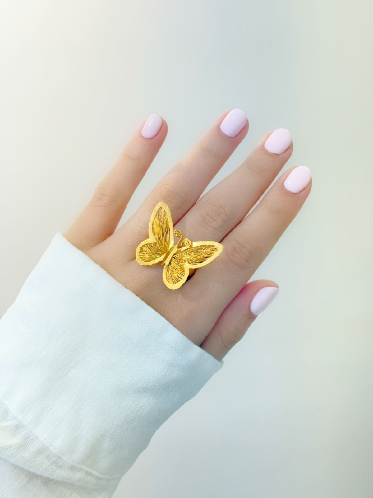 anillo mariposa